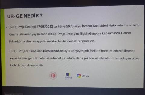 UR-GE Projesi Bilgilendirme Toplantısı 